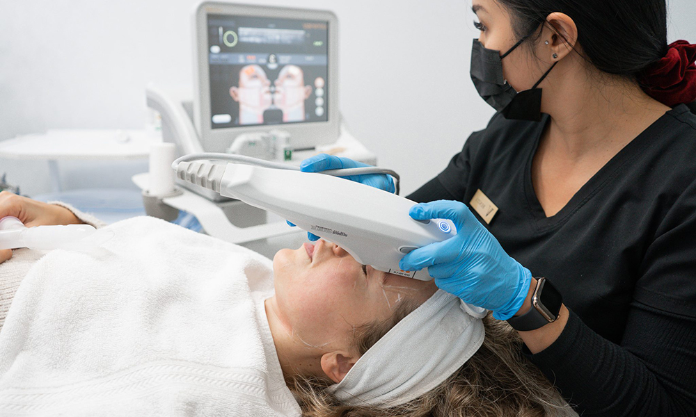 hifu ultrasound treatment aesthetic beauty skin clinics vancouver canada